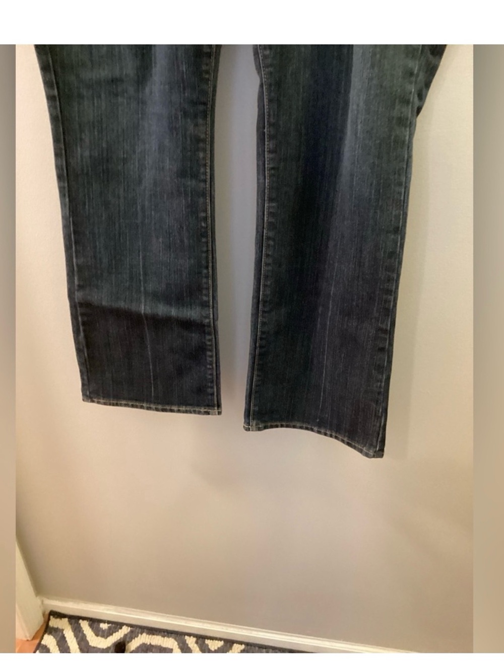 Old Navy The Diva Bootcut Jeans Plus Size 18 long Dark Wash Stretch Denim - Picture 6 of 14